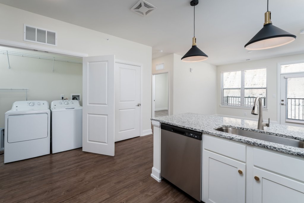 kitchen and laundry