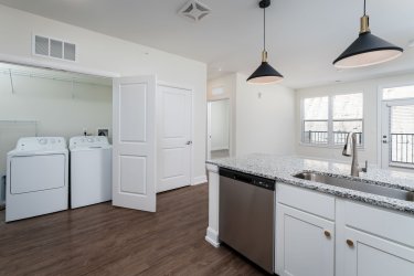 kitchen and laundry