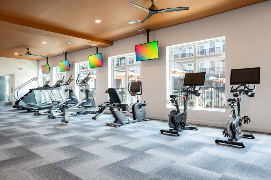 fitness center view